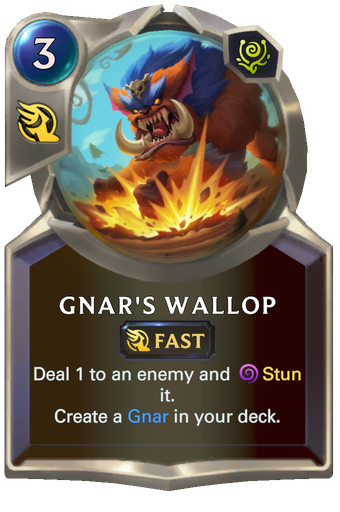Gnar's Wallop Card Image
