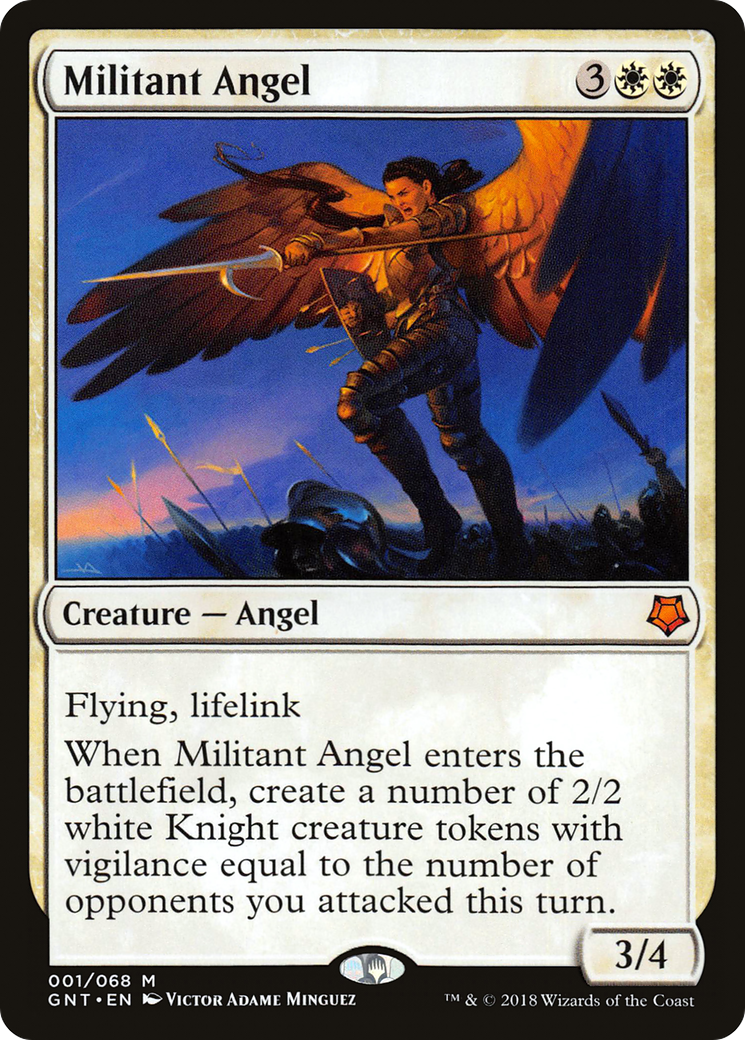Militant Angel Card Image