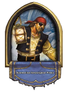 Stormwind Investigator Pirate Card Image