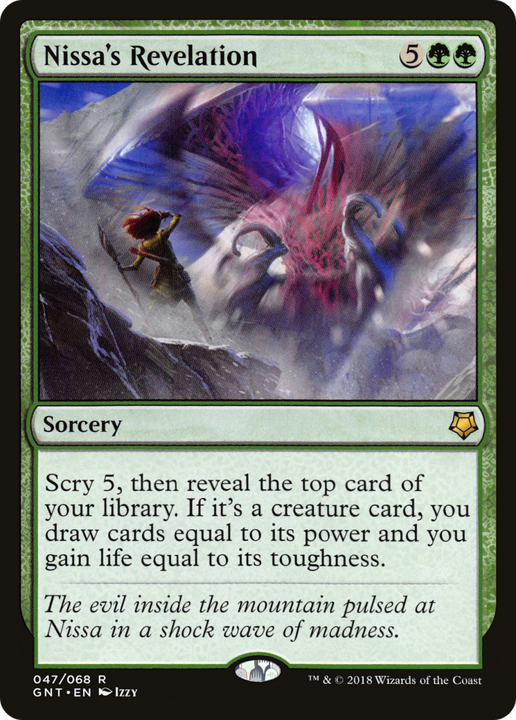 Nissa's Revelation Card Image