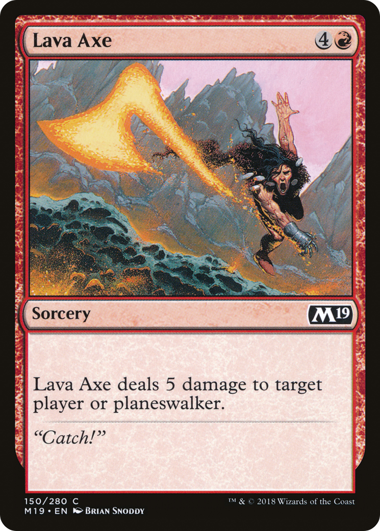 Lava Axe Card Image