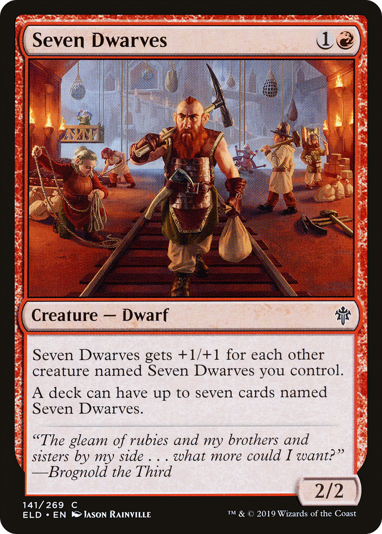 Seven Dwarves Card Image