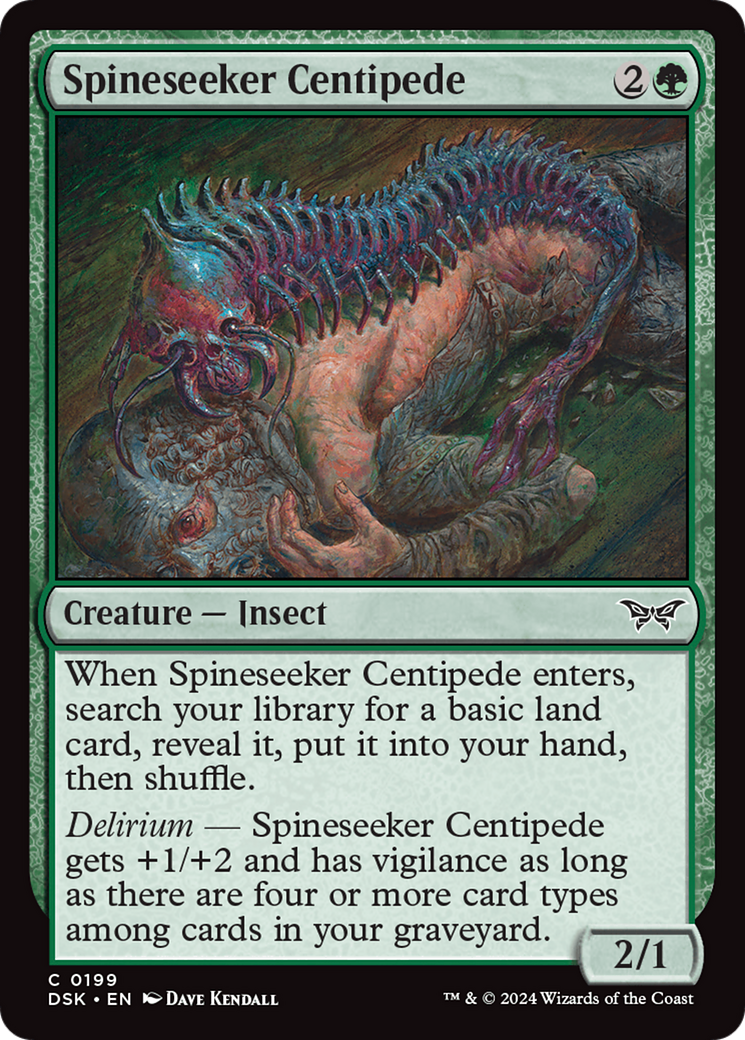 Spineseeker Centipede Card Image