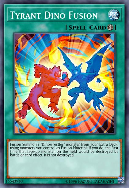 Tyrant Dino Fusion Card Image