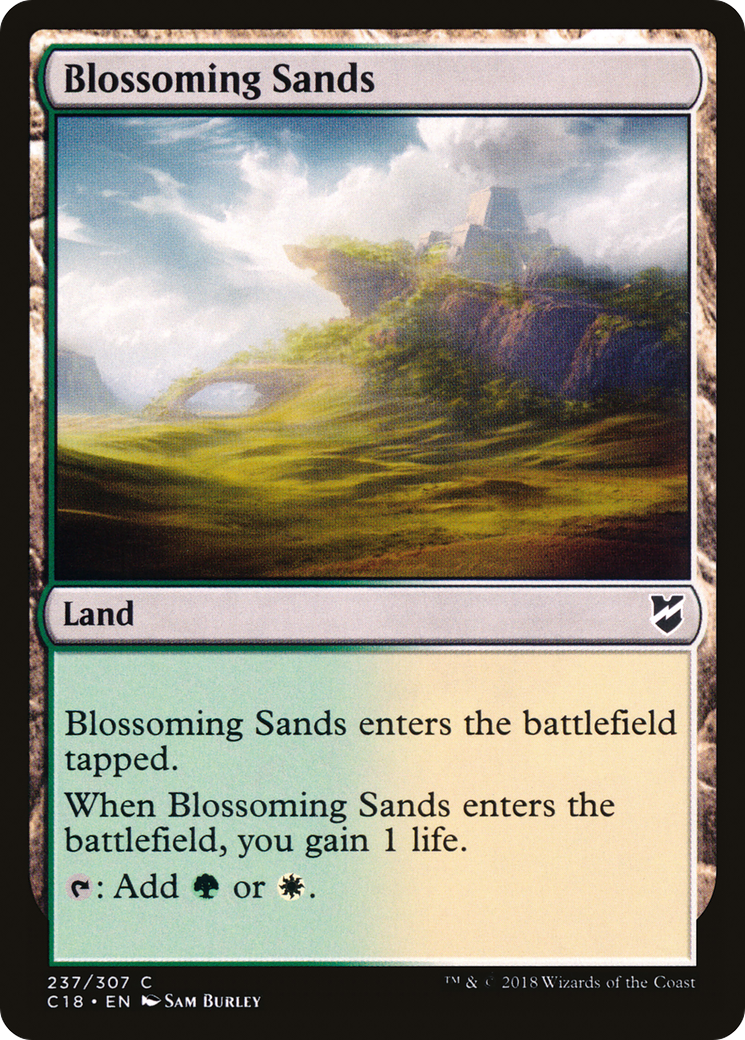 Blossoming Sands Card Image