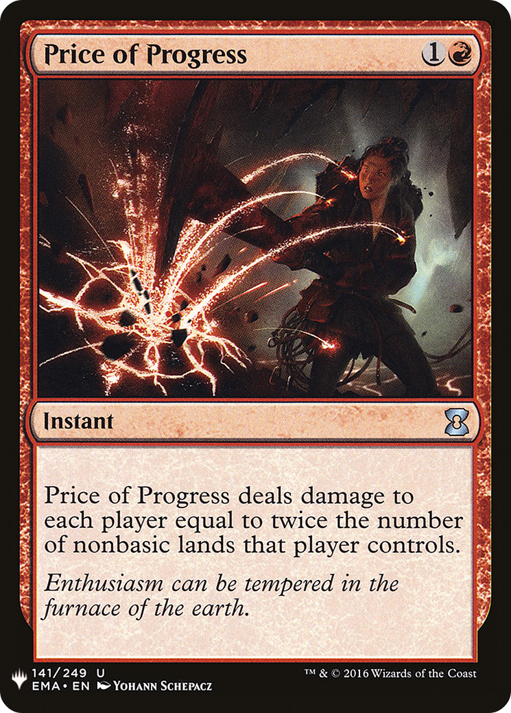Price of Progress Card Image
