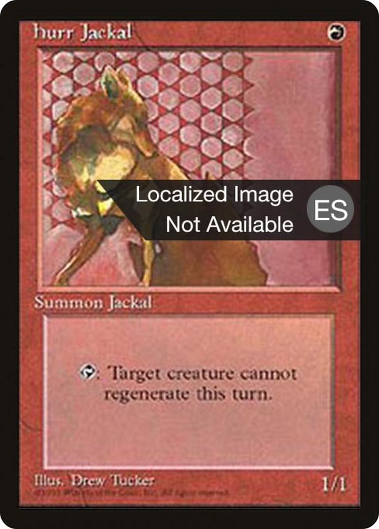 Hurr Jackal Card Image