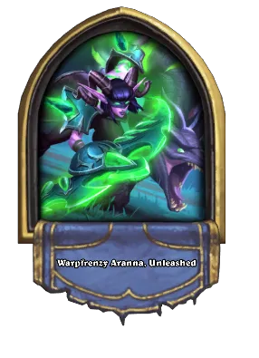 Warpfrenzy Aranna, Unleashed Card Image