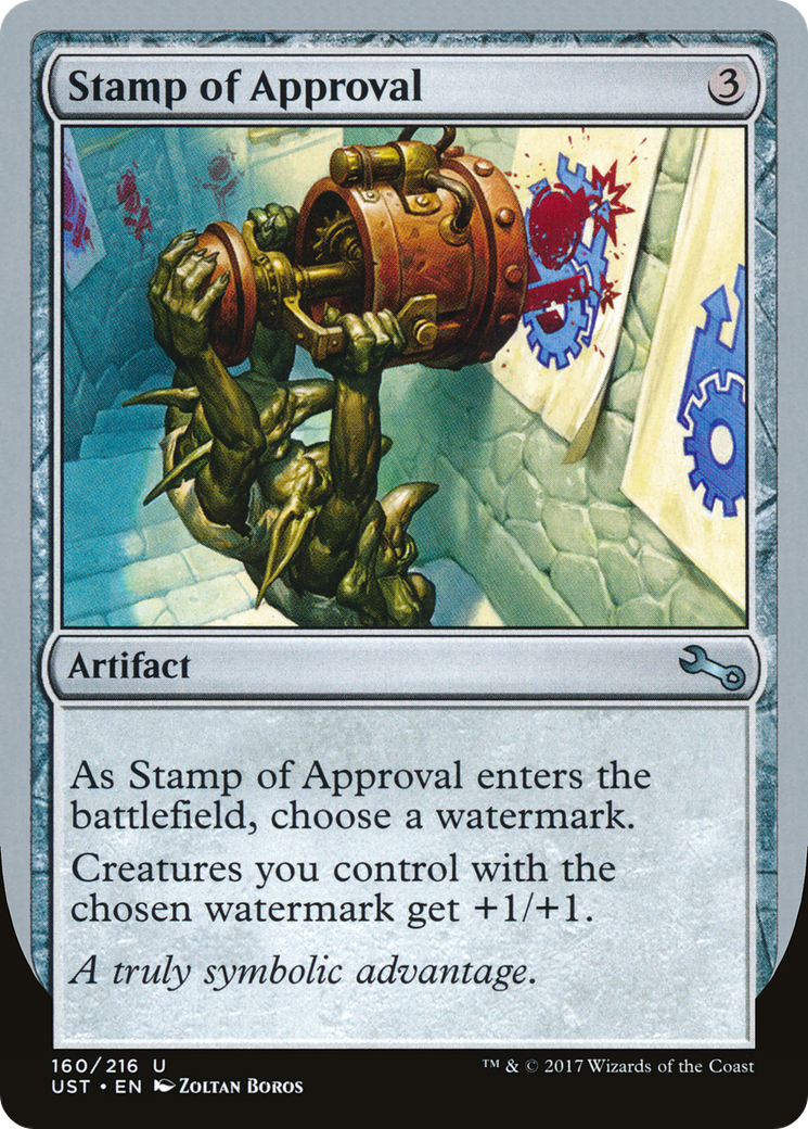 Stamp of Approval Card Image