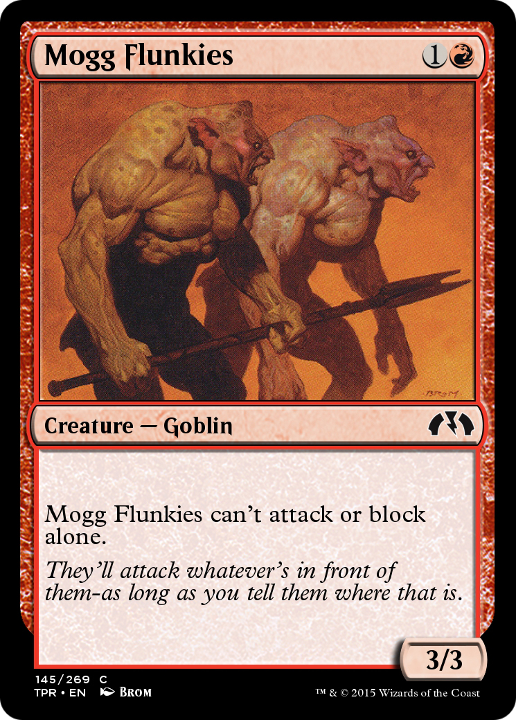 Mogg Flunkies Card Image