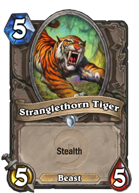 (5) Stranglethorn Tiger