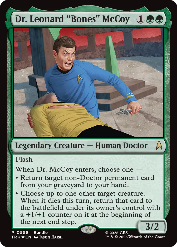 Dr. Leonard "Bones" McCoy