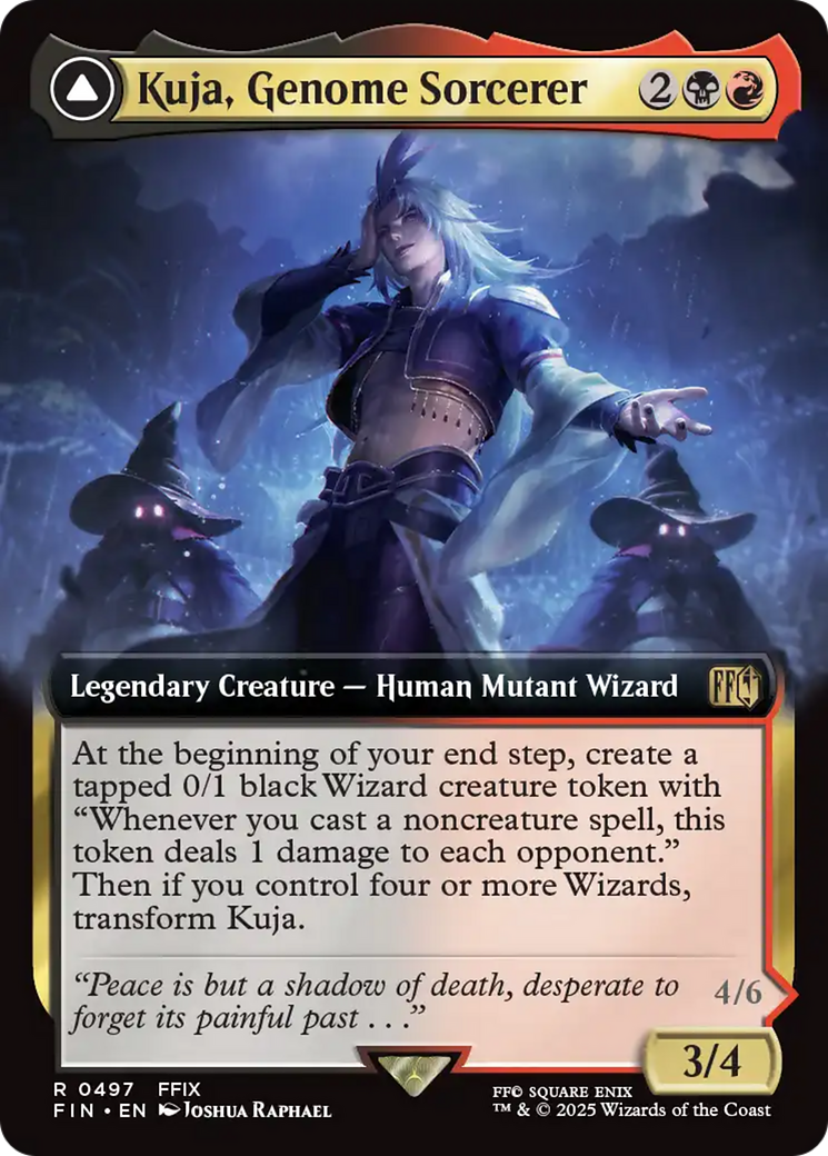 Kuja, Genome Sorcerer // Trance Kuja, Fate Defied Card Image
