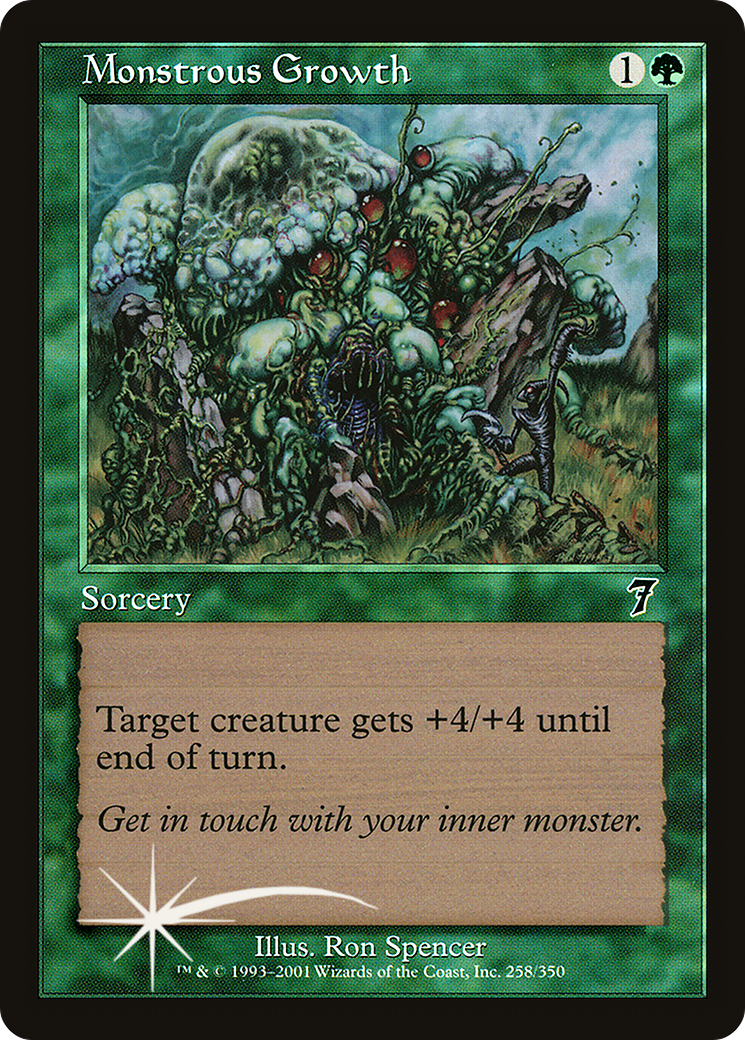 Monstrous Growth Card Image