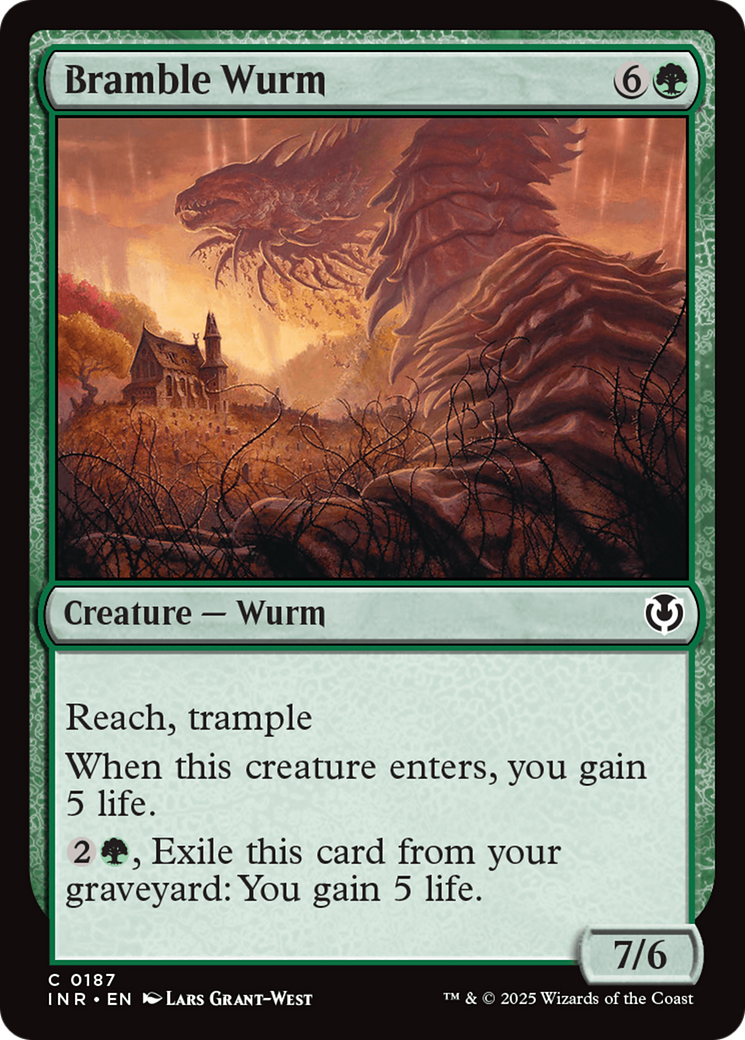 Bramble Wurm Card Image