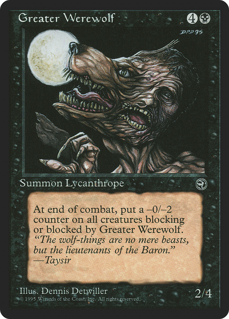 Greater Werewolf Card Image