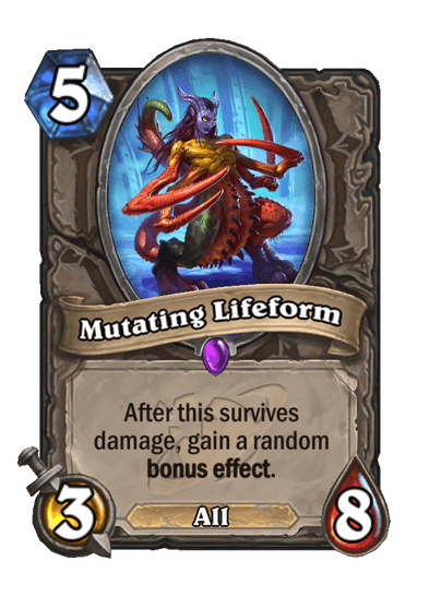 Mutating Lifeform Card Image