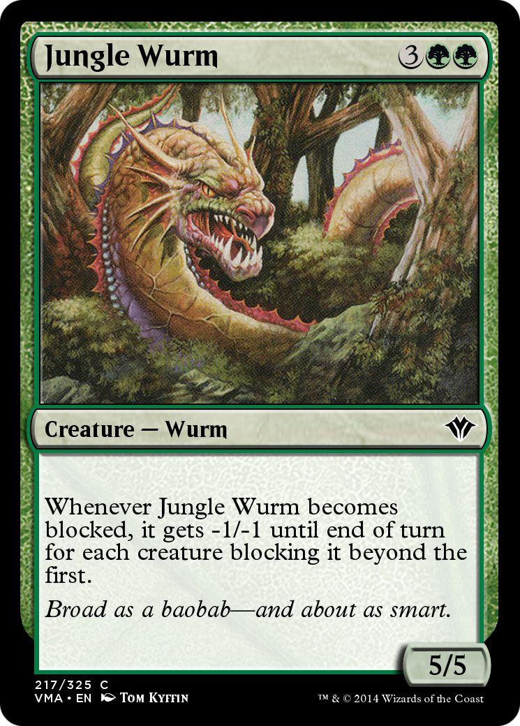 Jungle Wurm Card Image