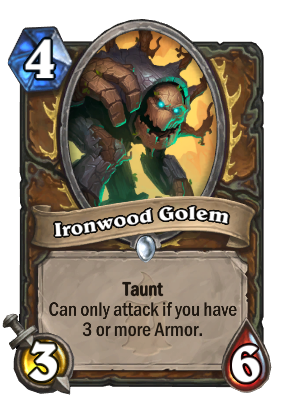 Ironwood Golem Card Image
