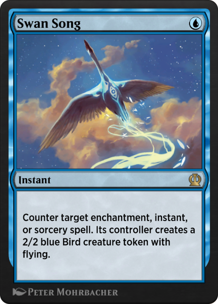 Swan Song Card Image