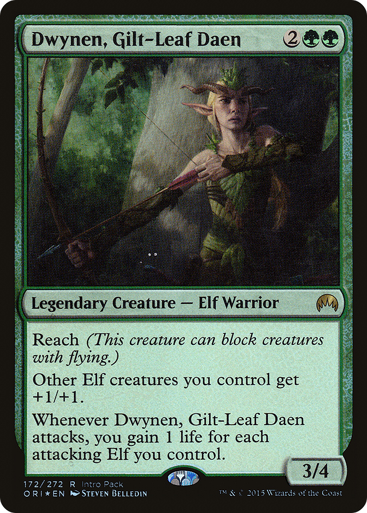 Dwynen, Gilt-Leaf Daen Card Image