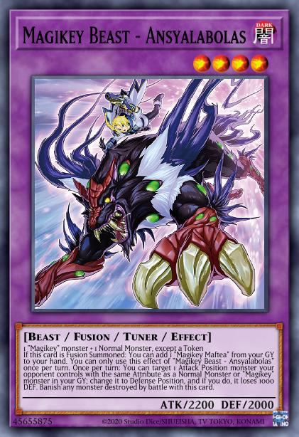 Magikey Beast - Ansyalabolas Card Image