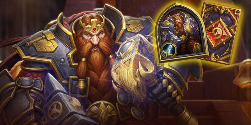 Magni Bronzebeard, Alternate Warrior Hero Skin, Returns to the Hearthstone Shop