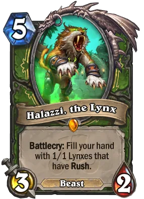 Halazzi, the Lynx Card Image