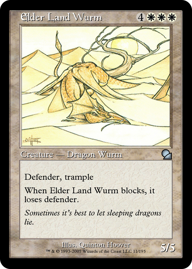 Elder Land Wurm Card Image