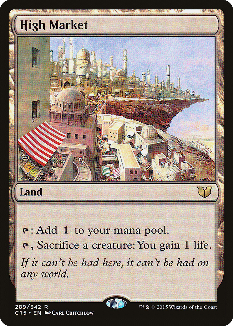 High Market Card Image