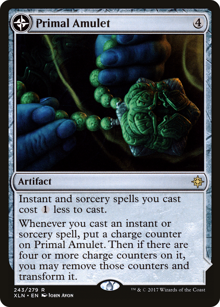 Primal Amulet // Primal Wellspring Card Image