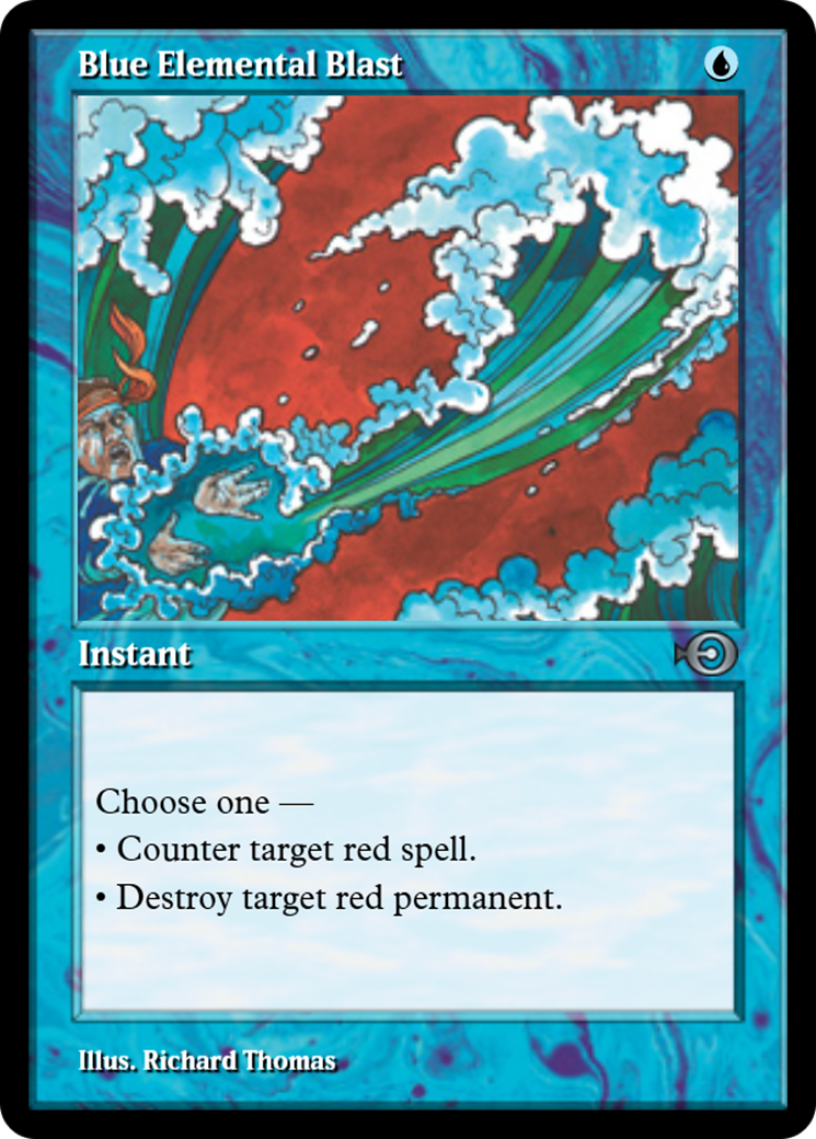 Blue Elemental Blast Card Image