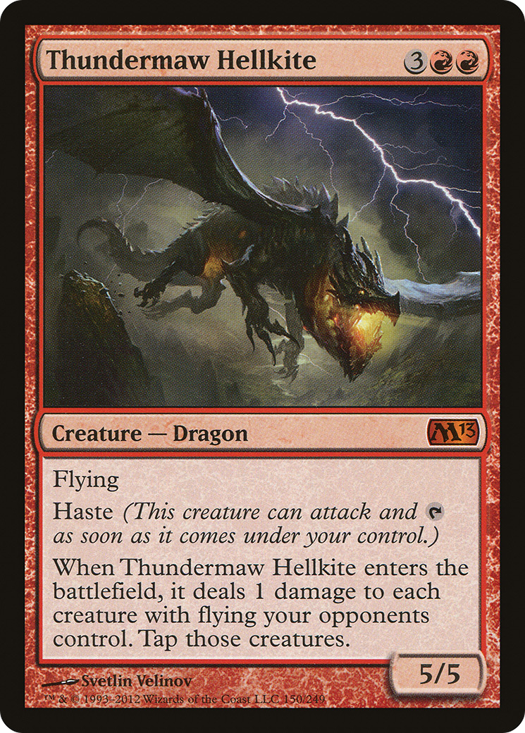 Thundermaw Hellkite Card Image