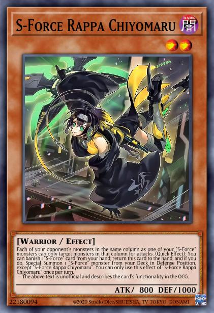 S-Force Rappa Chiyomaru Card Image