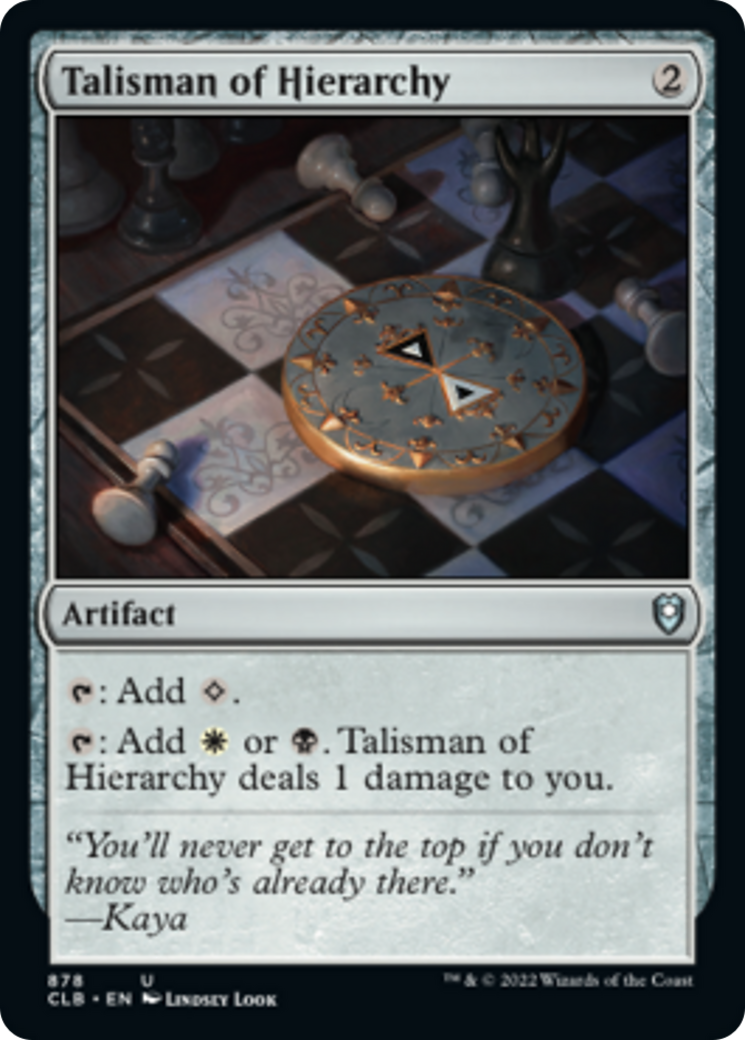 Talisman of Hierarchy Card Image