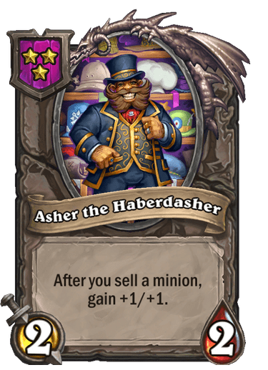 Asher the Haberdasher Card Image