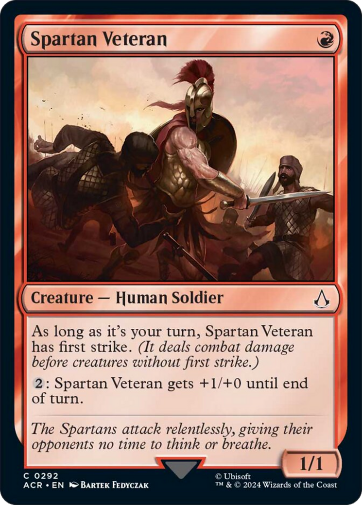 Spartan Veteran Card Image