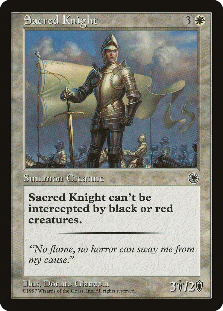 Sacred Knight Card Image