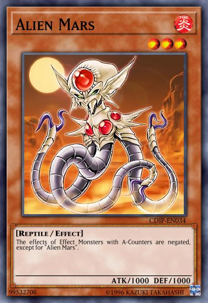 Alien Mars Card Image