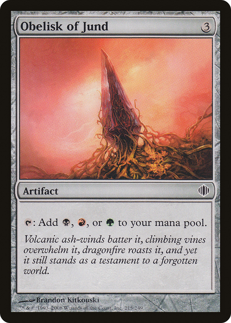 Obelisk of Jund Card Image