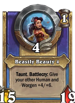 Beastly Beauty 4 Card Image