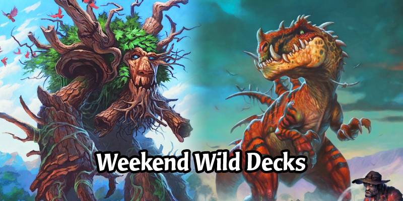 Weekend Wild Hearthstone Decks - Freeze Mage, Anti-Tiller Hunter, Treant Druid, & More