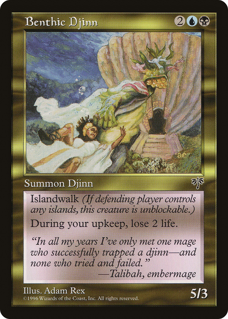 Benthic Djinn Card Image