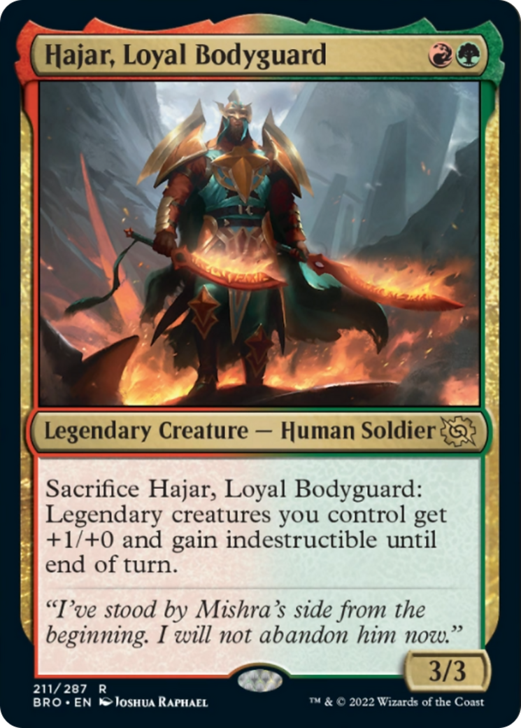 Hajar, Loyal Bodyguard Card Image