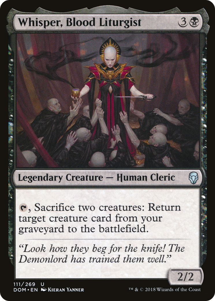 Whisper, Blood Liturgist Card Image