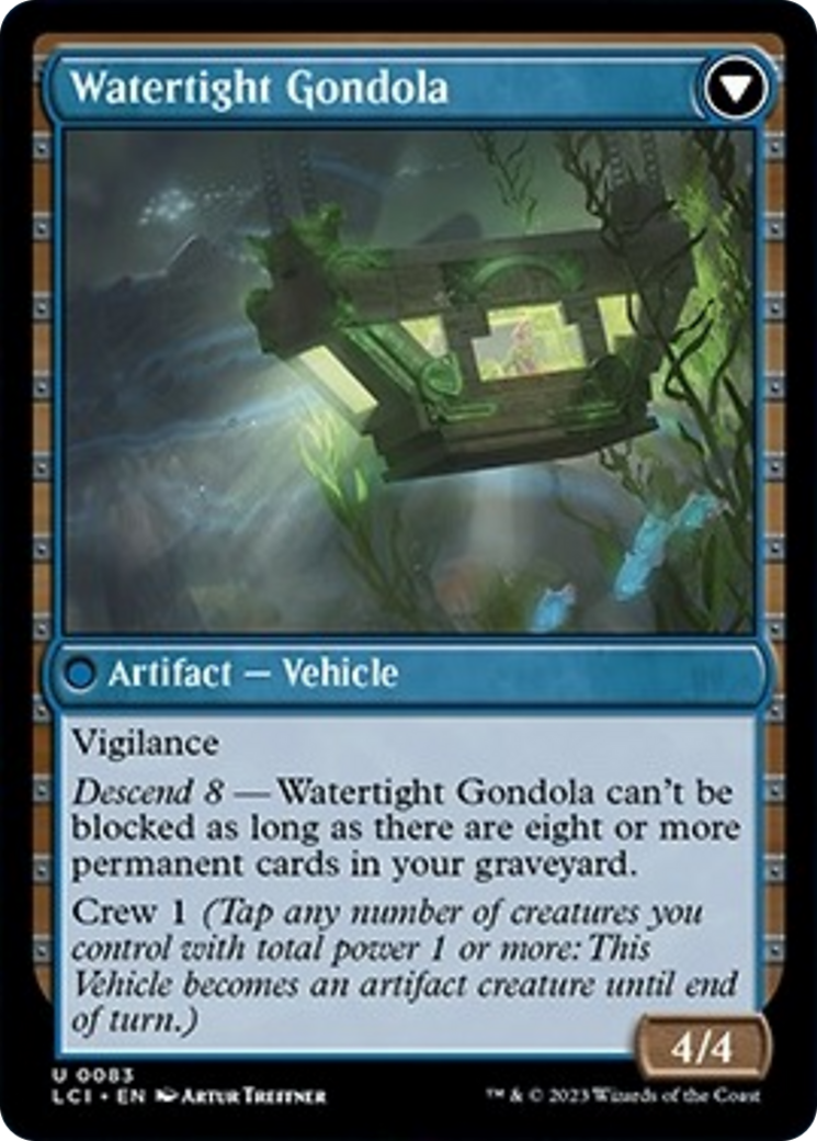 Waterlogged Hulk // Watertight Gondola Card Image