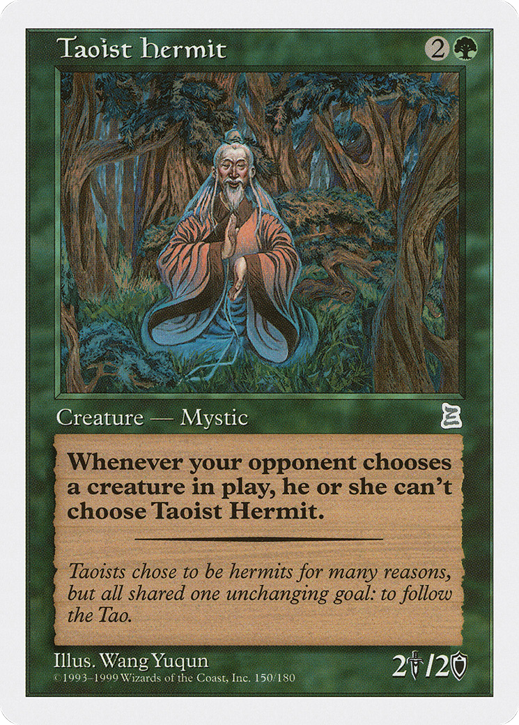 Taoist Hermit Card Image