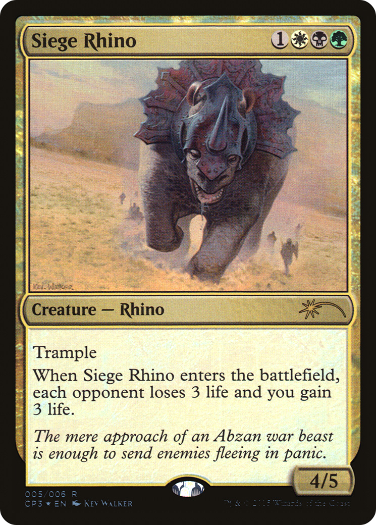 Siege Rhino Card Image