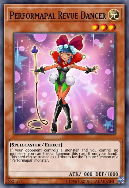 Performapal Revue Dancer Card Image