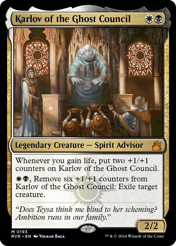 Karlov of the Ghost Council Card Image